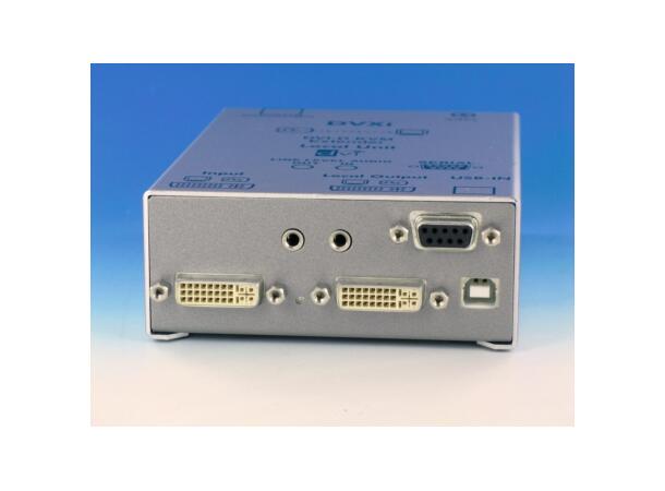 IHSE Extender DVI USB-H AUD RS232 Tx/Rx 1xTP Max 140 m DAccess 